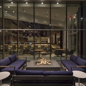 Matadora Restaurant - Outdoor Seating with Firepit